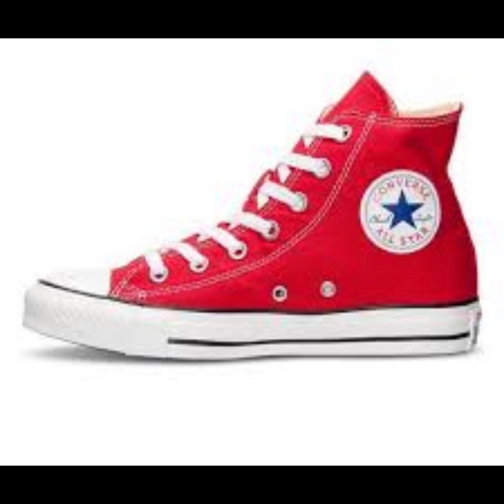 Red High Top converse